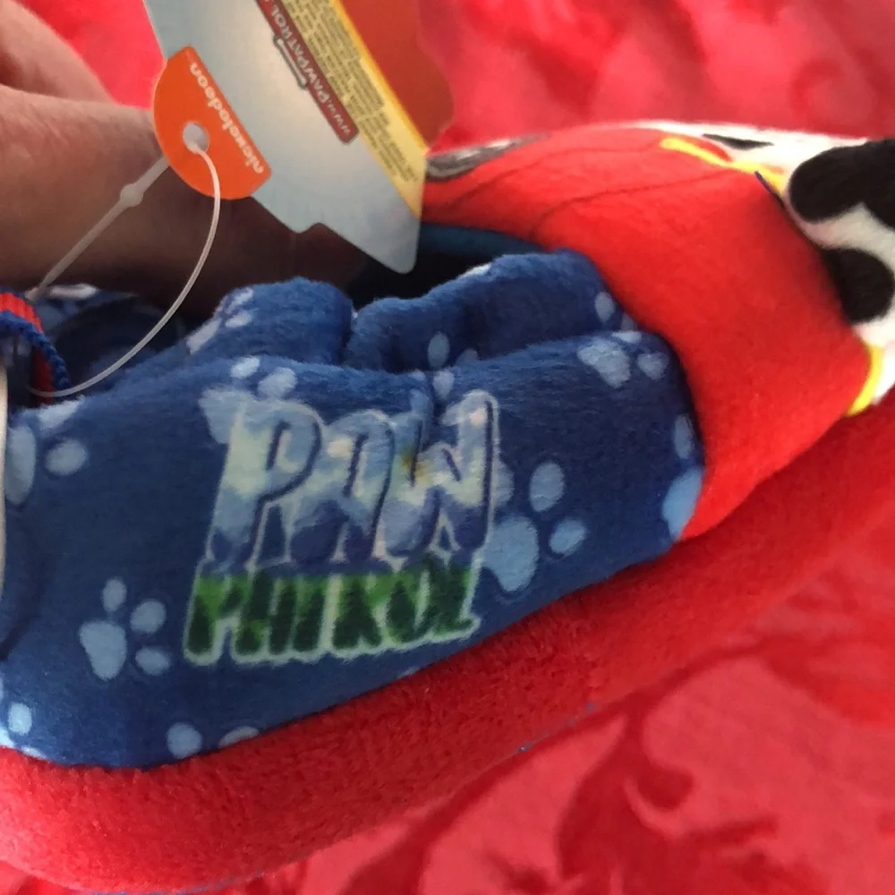 Toddler Baby size 5/6 Paw Patrol Nickelodeon house slippers